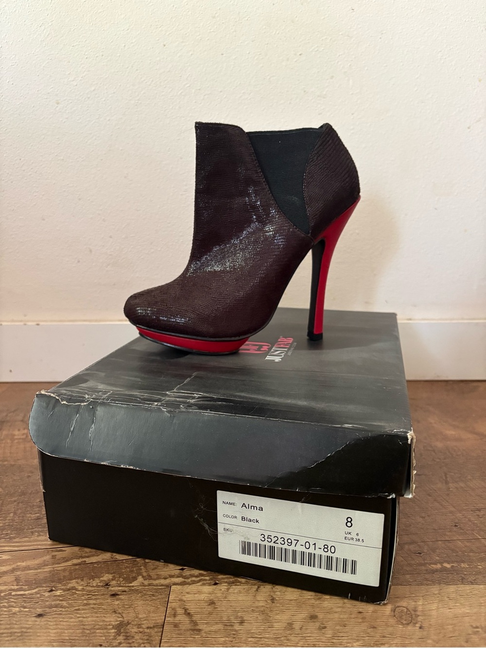 Black and Red Heels